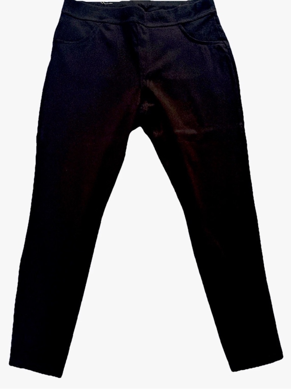 Westport Womens Pull On Jegging Pants Black Stretch Size XL